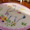 Alpaca and Floral Miniature Rug – Playful & Whimsical Design 2 A whimsical miniature rug with an alpaca, flowers, and balloons