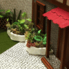 Bricks Stones 3D Wall DIY set for Miniature Building, Mini Bricks Wall Mold