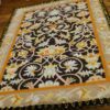 Miniature Modern Oriental Rug, Elegant Floral Design 2 Miniature modern Persian rug with floral design and elegant colors.