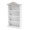 Miniature Wooden Curved-Top Bookcase