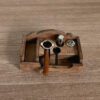 Miniature coffee tamper stand for dollhouses