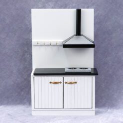 Miniature Kitchen Cabinet with Sink and Exhaust Fan 8 Miniature kitchen cabinet set with sink and exhaust fan