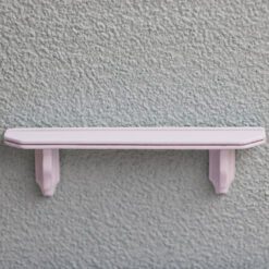 Miniature wooden shelf for dollhouse