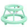 Miniature wooden walker for dollhouse nursery, available in multiple colors.